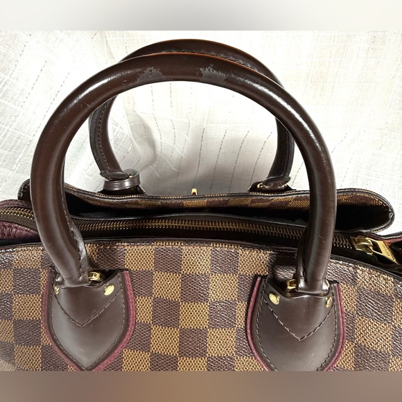 Louis Vuitton Damier Ebene Canvas and Leather Normandy Bag - Picture 3 of 16